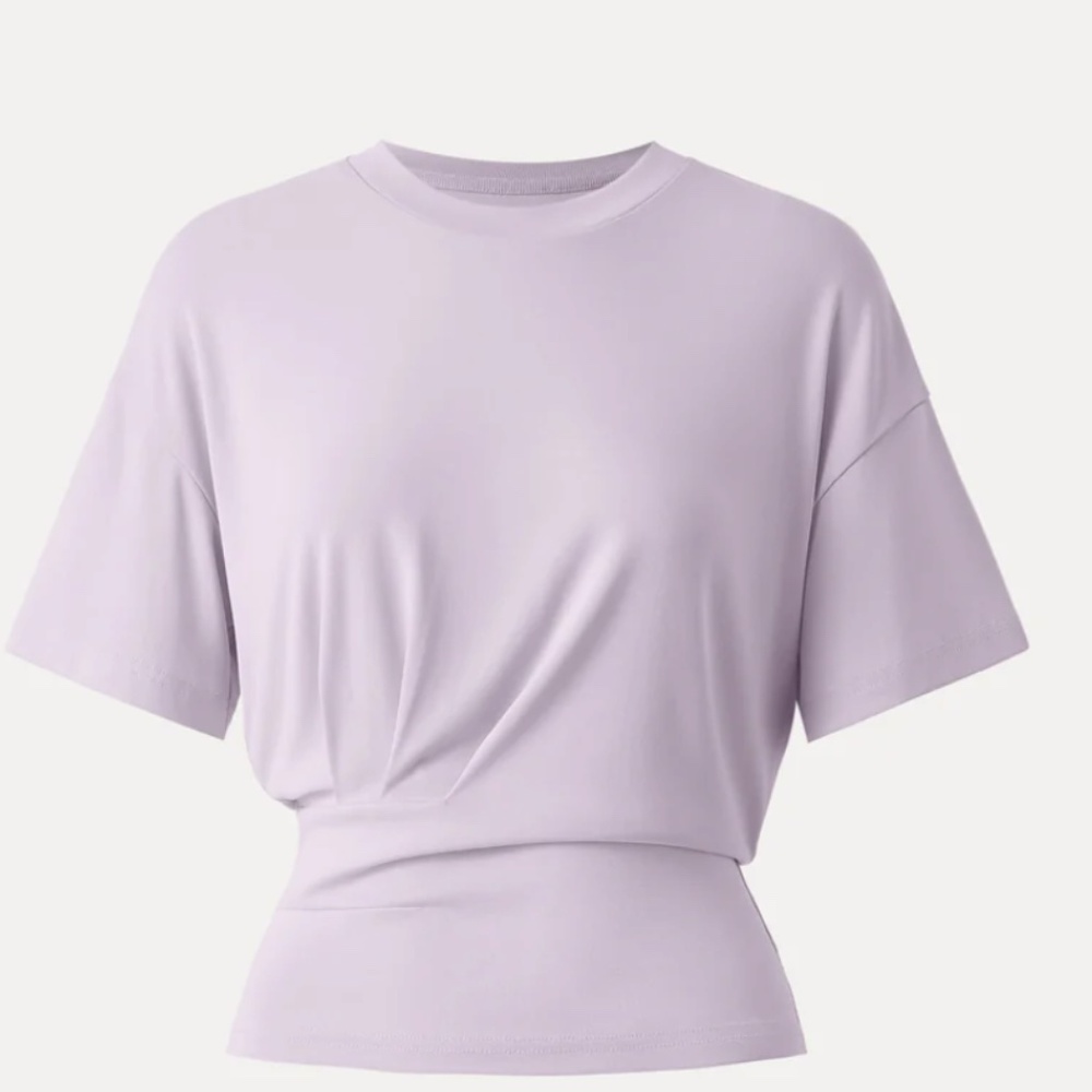OGL Move Crewneck Short Sleeve Tee - Lilac -Medium